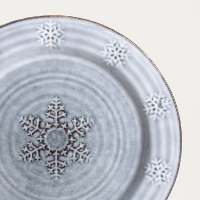 Обідня тарілка Homla BLUNITE 26 см Блакитний - 2 Обідня тарілка Homla BLUNITE 26 см Блакитний 241648 фото - 2