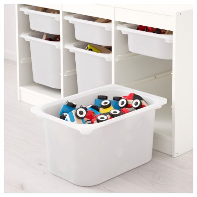 IKEA Стеллаж с контейнерами TROFAST (ИКЕА ТРУФАСТ) 69228473 фото - 5
