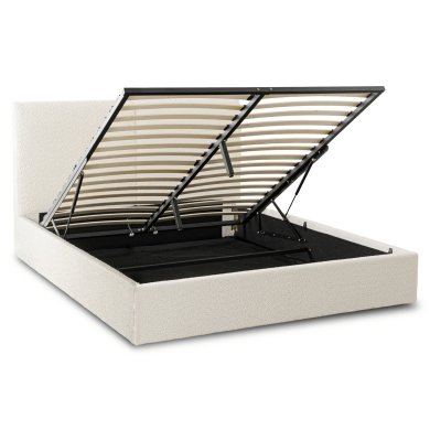 Ліжко Mebel Elit MARSYLIA Boucle 160x200 см Кремовий ME.MARSYLIA/160/KR/TB/LOZZPOJ фото - 3