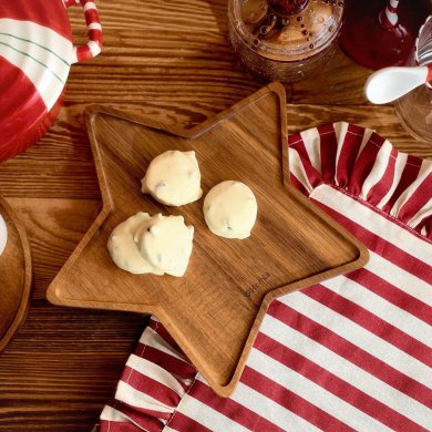 Сервірувальна дошка Homla XMAS MOOKA 25x24 см Дерево 230812 фото - 5