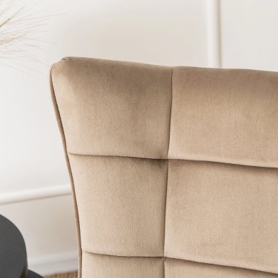 Кресло-качалка мягкое Mebel Elit JACKSON Welur Бежевый - 8 Кресло-качалка мягкое Mebel Elit JACKSON Welur Бежевый ME.JACKSON/BZ/V/FW фото - 8