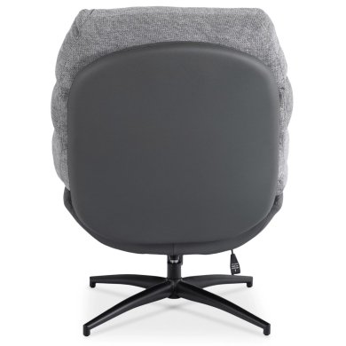 Кресло мягкое поворотное Mebel Elit ASTURIA Серый ME.ASTURIA/P/T/P/E/CZ/FW фото - 5