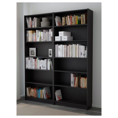 IKEA Стеллаж BILLY Черный (ИКЕА БИЛЛИ) 19020475 фото - 4