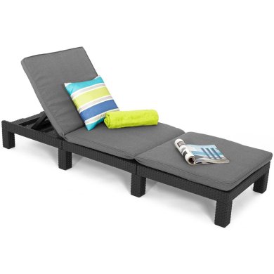 Складной шезлонг Keter DAYTONA DELUXE Графит 252223