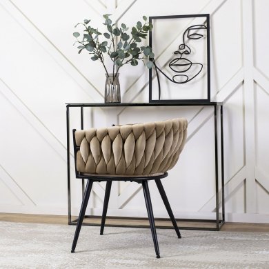 Обеденный стул Mebel Elit EMPOLI Welur Бежевый - 7 Обеденный стул Mebel Elit EMPOLI Welur Бежевый ME.EMPOLI/BZ/V/K фото - 7