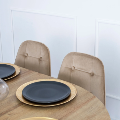 Обеденный комплект мебели Mebel Elit HARRY ARIS | Дуб ривьера / Черный / Бежевый - 12 Обеденный комплект мебели Mebel Elit HARRY ARIS | Дуб ривьера / Черный / Бежевый HARRY/DR/CZ/S/ARIS/BZ/V/Z4/K фото - 12