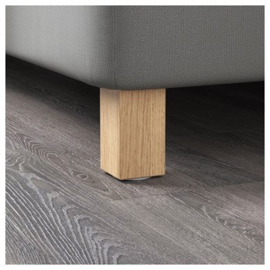 IKEA Ножки BURFJORD (ИКЕА БУРФЬОРД) 40299687 фото - 2