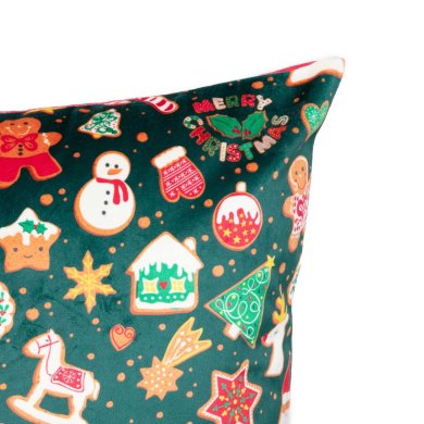 Декоративна наволочка Homla GRINCHY 45х45 см Принт - 3 Декоративна наволочка Homla GRINCHY 45х45 см Принт 224723 фото - 3