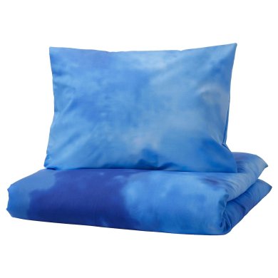 IKEA Комплект постельного белья BLAVINGAD 150x200 см Синий (ИКЕА БЛАВИНГАД) 80521124
