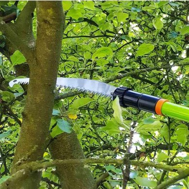 Телескопический собиратель фруктов с пилой Garden Line 3,7 м Зеленый - 8 Телескопический собиратель фруктов с пилой Garden Line 3,7 м Зеленый FUR8690 фото - 8