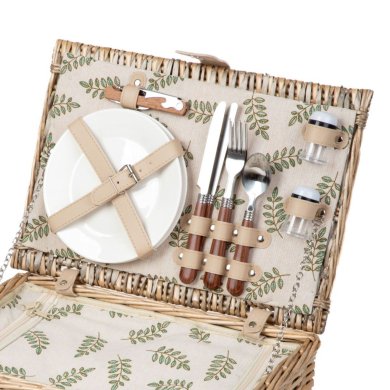 Корзина для пикника Homla LORENZO Бежевый - 3 Корзина для пикника Homla LORENZO Бежевый 230284 фото - 3