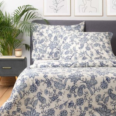 Комплект постільної білизни Homla TELLE 160х200 см Принт 210022 фото - 5