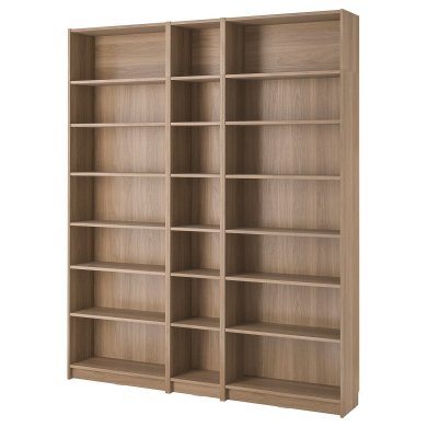 IKEA Стеллаж BILLY Дуб (ИКЕА БИЛЛИ) 89483537