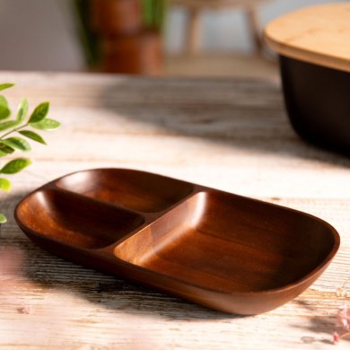 Піднос Homla MOOKA 31x17,5 см Дерево - 6 Піднос Homla MOOKA 31x17,5 см Дерево 229184 фото - 6