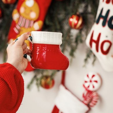 Кружка Homla BARGOS 450 мл Червоний 234214 фото - 5