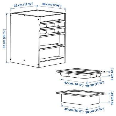 IKEA TROFAST (ИКЕА ТРУФАСТ) 99602016 фото - 4