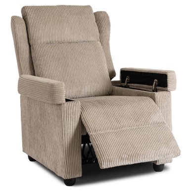 Кресло мягкое раскладное с реклайнером Mebel Elit SPENCER Velvet Бежевый ME.SPENCER/BZ/SZTR/FW фото - 4