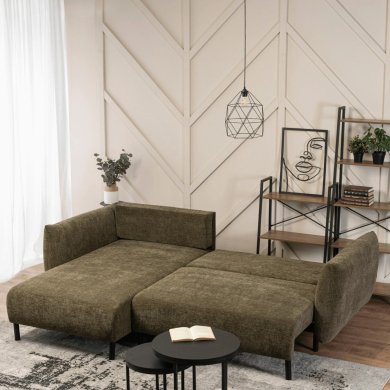 Розкладний диван Mebel Elit ARCO Оливковий MLK.ADEL/OVERTHEHORIZON38/NAR фото - 8