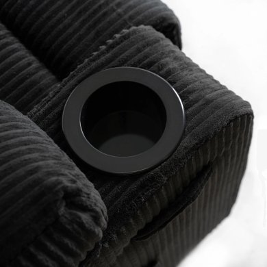 Кресло мягкое раскладное массажное с реклайнером Mebel Elit BOX Velvet Черный - 12 Кресло мягкое раскладное массажное с реклайнером Mebel Elit BOX Velvet Черный ME.BOX2/CZ/SZTR/FW фото - 12