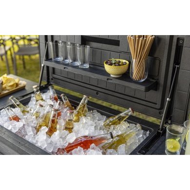 Садовый стол-бар Keter PATIO COOLER Графит - 8 Садовый стол-бар Keter PATIO COOLER Графит 255187 фото - 8