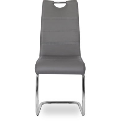 Обідній стілець Mebel Elit EDER Сірий ME.EDER/P/CH/E/K фото - 6