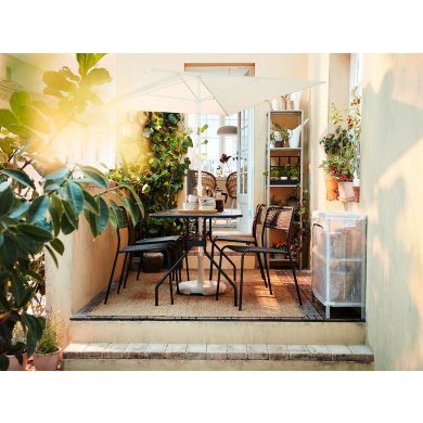 IKEA Стелаж з чохлом HYLLIS Сріблястий (ИКЕА ХИЛЛИС) 69285939 фото - 14