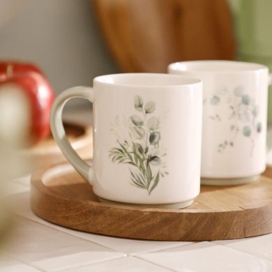 Кружка Homla LES 0,29 л | Белый / Принт - 4 Кружка Homla LES 0,29 л | Белый / Принт 215840 фото - 4