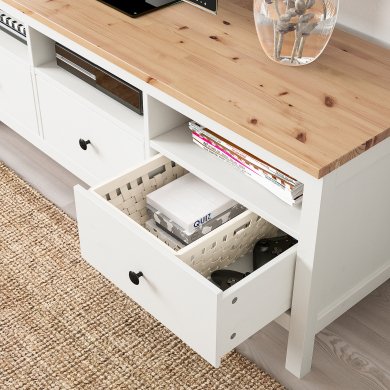 IKEA Тумба под ТВ HEMNES (ИКЕА ХЕМНЭС) 50413526 фото - 8