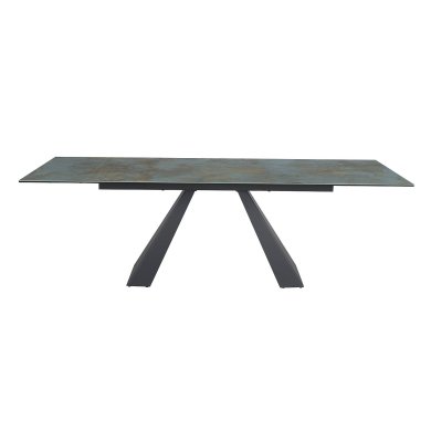 Раскладной обеденный стол Signal SALVADORE Ceramic Бирюзовый SALVADORETUC160 фото - 6