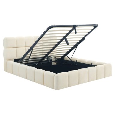 Ліжко Mebel Elit MURACJA Welur 160x200 см Кремовий ME.MURCJA/160/KR/V/LOZZPOJ фото - 3
