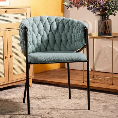 Обідній стілець Homla MERLE Зелений 229593 фото - 7