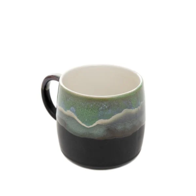 Кружка Homla ALBY 550 мл | Черный / Зеленый 216107 фото - 3