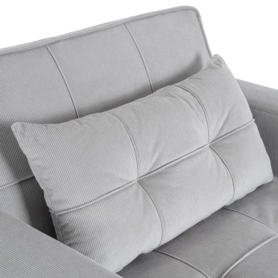 Кресло мягкое раскладное Mebel Elit SOLOR Velvet Серый ME.SOLOR/P/CZ/SZTR/FW фото - 10