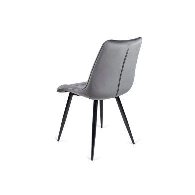 Обідній комплект меблів Mebel Elit HARRY RIO | Білий / Чорний / Сірий HARRY/B/CZ/S/RIO/P/V/Z4/K фото - 4