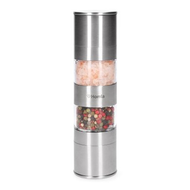 Мельница для специй Homla CAFALD 19 см | Серебристый / Прозрачный - 2 Мельница для специй Homla CAFALD 19 см | Серебристый / Прозрачный 160265 фото - 2