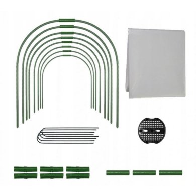 Міні парник теплиця Garden Line 1000х50х50 см Прозорий - 3 Міні парник теплиця Garden Line 1000х50х50 см Прозорий EVA5917 фото - 3