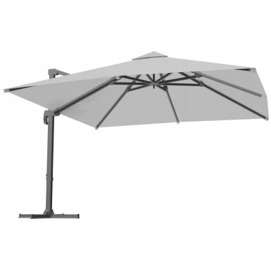 Садова парасоля з чохлом Garden Line ROMA 300х400 см Сірий GAO5415 фото - 3