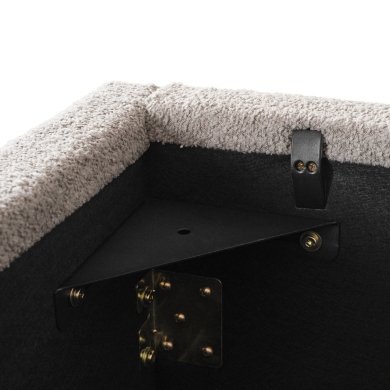 Кровать Mebel Elit HAGA Boucle 160x200 см Серый ME.HAGA/160/P/TB/LOZZPOJ фото - 9