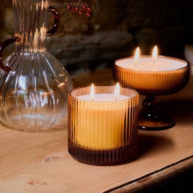 Ароматична свічка Homla SUNBEAM Patchouli & Citrus 230 г Коричневий - 6 Ароматична свічка Homla SUNBEAM Patchouli & Citrus 230 г Коричневий 234727 фото - 6