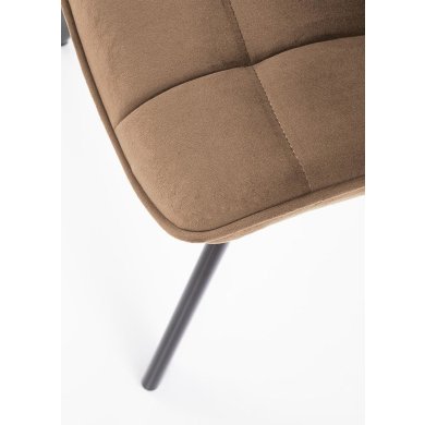 Обеденный стул Halmar K-332 Welur Бежевый V-CH-K/332-KR-BEŻOWY фото - 7