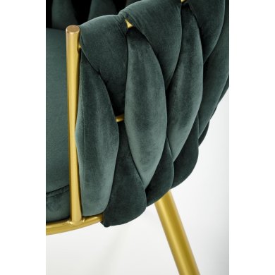 Обеденный стул Halmar K517 Темно-зеленый - 10 Обеденный стул Halmar K517 Темно-зеленый V-CH-K/517-KR-C.ZIELONY фото - 10