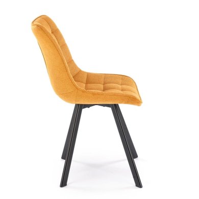Обеденный стул Halmar K549 Горчичный - 4 Обеденный стул Halmar K549 Горчичный V-CH-K/549-KR-MUSZTARDOWY фото - 4