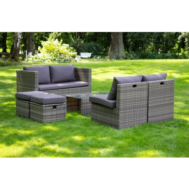 Комплект садовой мебели Meven SORRENTO Серый - 9 Комплект садовой мебели Meven SORRENTO Серый MV-JG04-0104-SORRENTO фото - 9