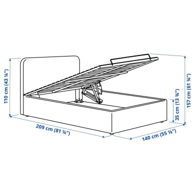 IKEA BLAFJALLET (ИКЕА БЛАФЬЯЛЛЕТ) 40525096 фото - 6