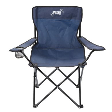 Складане рибальське крісло Garden Line LEZ Синій LEZ7150 фото - 3