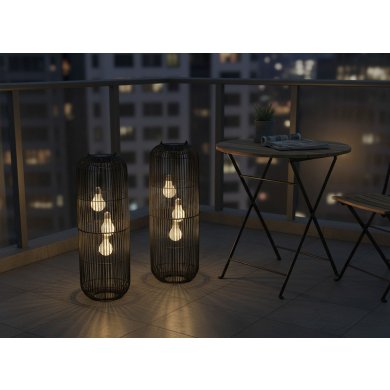 Декоративный светильник на солнечной батарее Garden Line LAP8907 Черный LAP8907 фото - 2