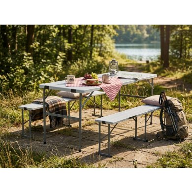 Комплект складаних туристичних меблів Garden Line ZUM4506 Білий ZUM4506 фото - 13