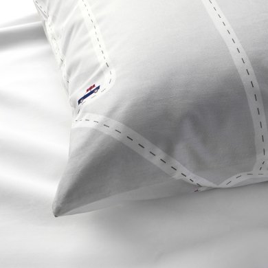 IKEA Комплект постільної білизни UPPTÅG (ИКЕА УППТОГ) 80440316 фото - 4