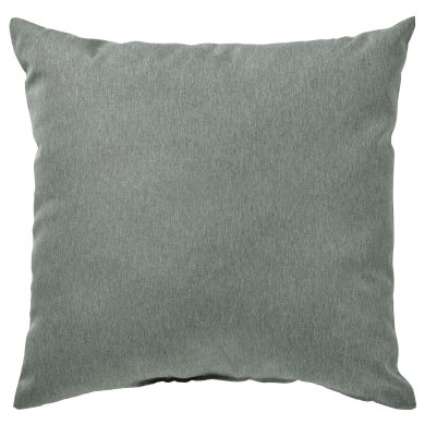 IKEA Декоративная подушка KARLEKSGRAS 40x40 см Зеленый (ИКЕА КАРЛЕКСГРАС) 00495421