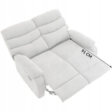 Кресло мягкое раскладное с реклайнером Kontrast VERA DUO Светло-коричневый 5.01.84847 фото - 12